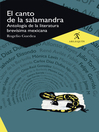 El canto de la salamandra El canto de la salamandra